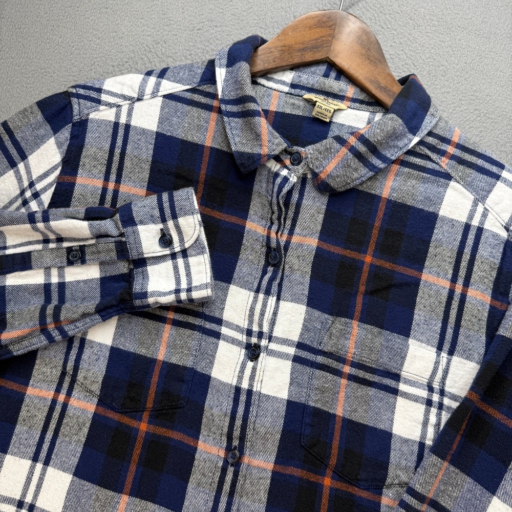 Woolrich Plaid Flannel Button Up Shirt Women XXL Multicolor Cotton Outdoor Top